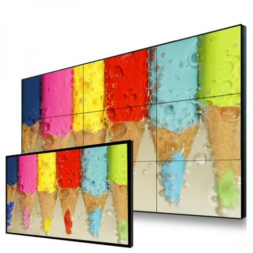 Téléviseur Full HD d'intérieur 55 pouces 2X3 3X3 Display Videowall Controller Ecran LCD de projection vidéo 3,5 mm 2X2 de 4K