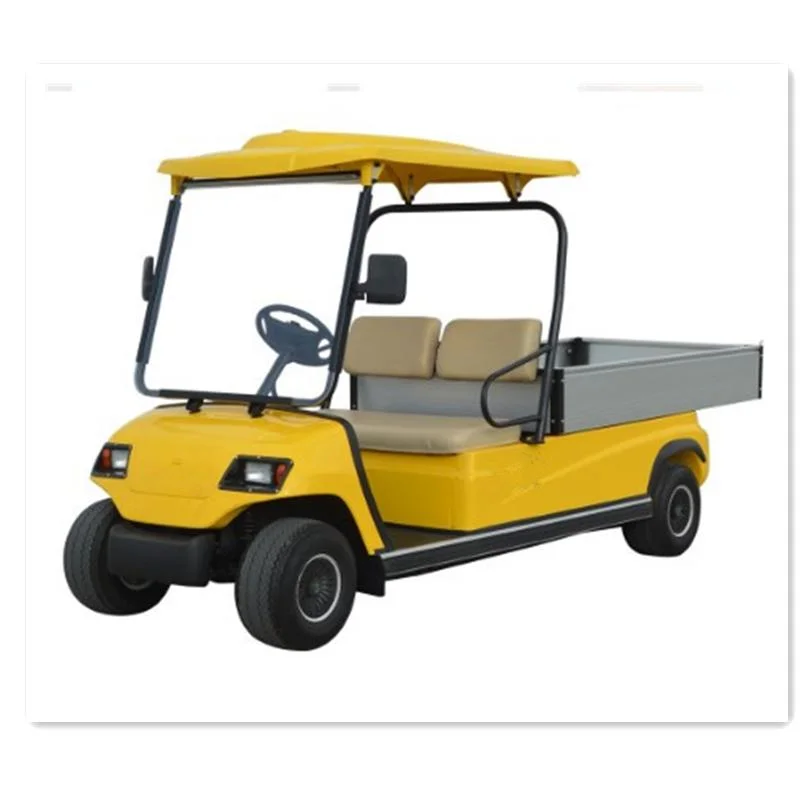 Levantado 2 asientos de carrito de golf con Van 48V 3,7kw DC Motor