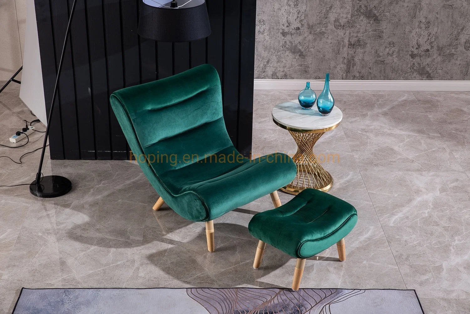 Newfactory luminoso y moderno mobiliario de oficina Salón Salón de la Universidad Colegio Escuela otomano silla de salón conjunto Sofá de cuero