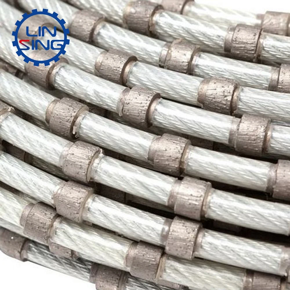 Long Life Diamond Wire Saw Rope Manufacturers Fot Stone