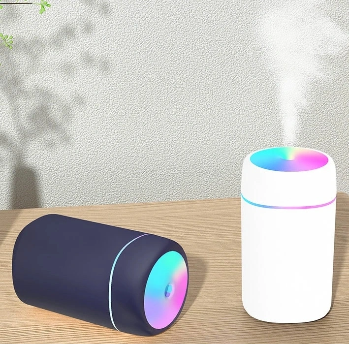 Humidificateur portable à double pulvérisation USB pour la maison, silencieux pour la chambre à coucher, le bureau, la voiture, monté petit humidificateur pour l'extérieur, humidificateur pour l'hôtel.