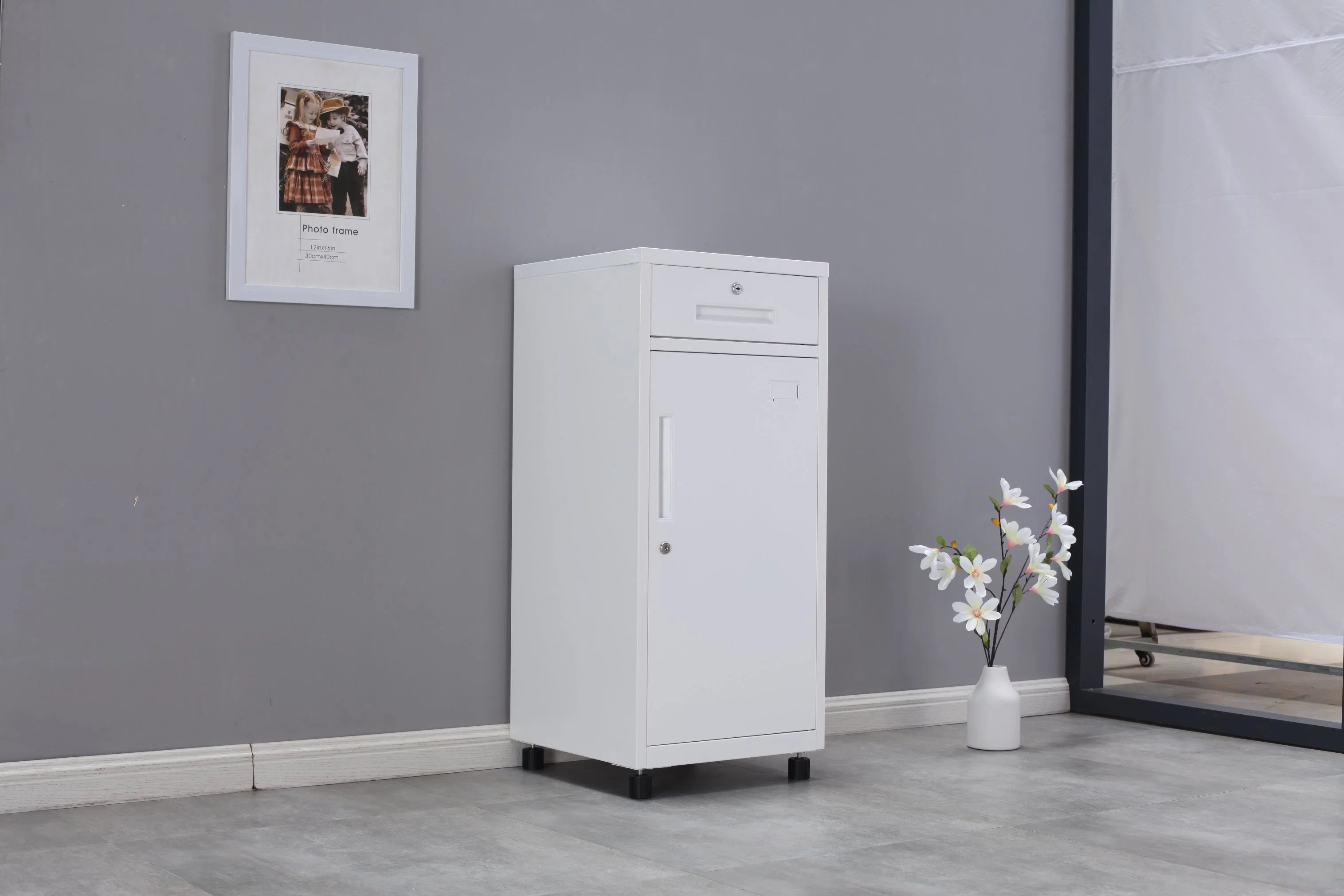 Utilisation générale de mobilier de bureau en métal armoire de fichiers Locker avec tiroir