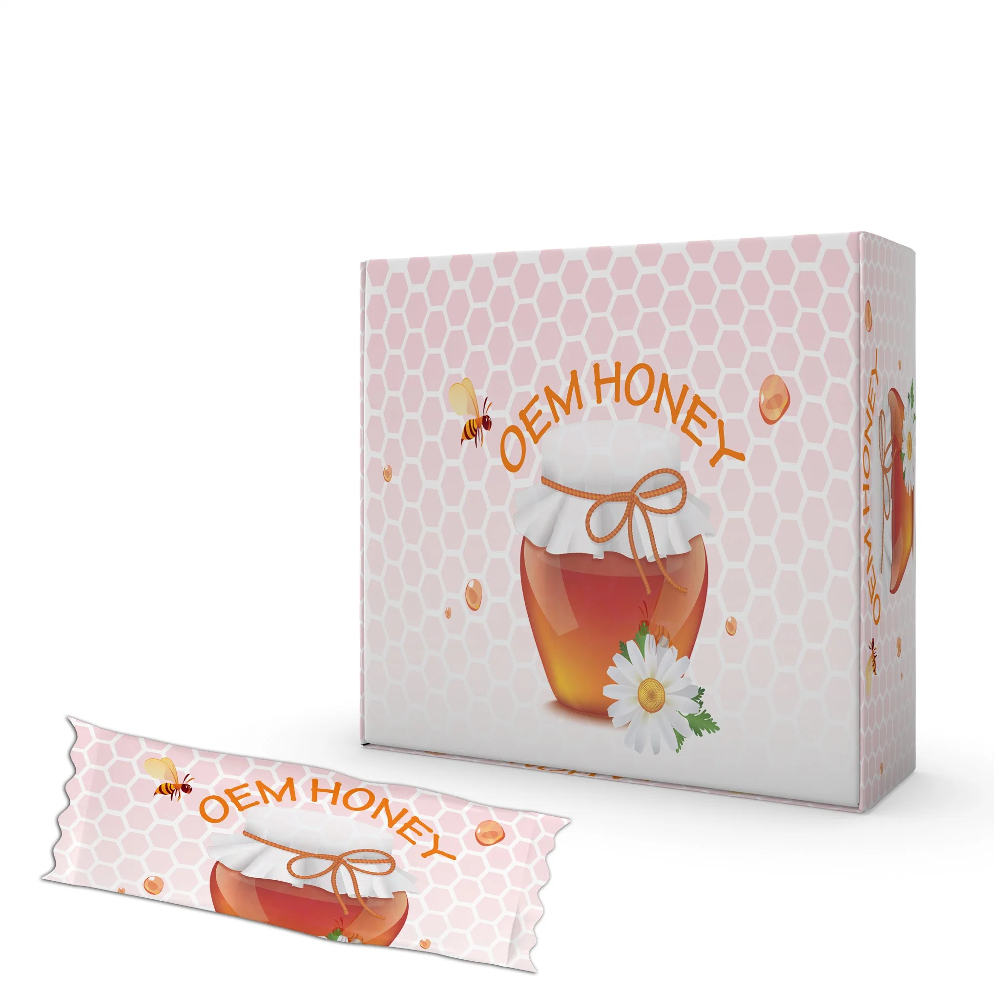 OEM Brand Black Sachet Honey Box Healthy Food Supplement Liquid Products