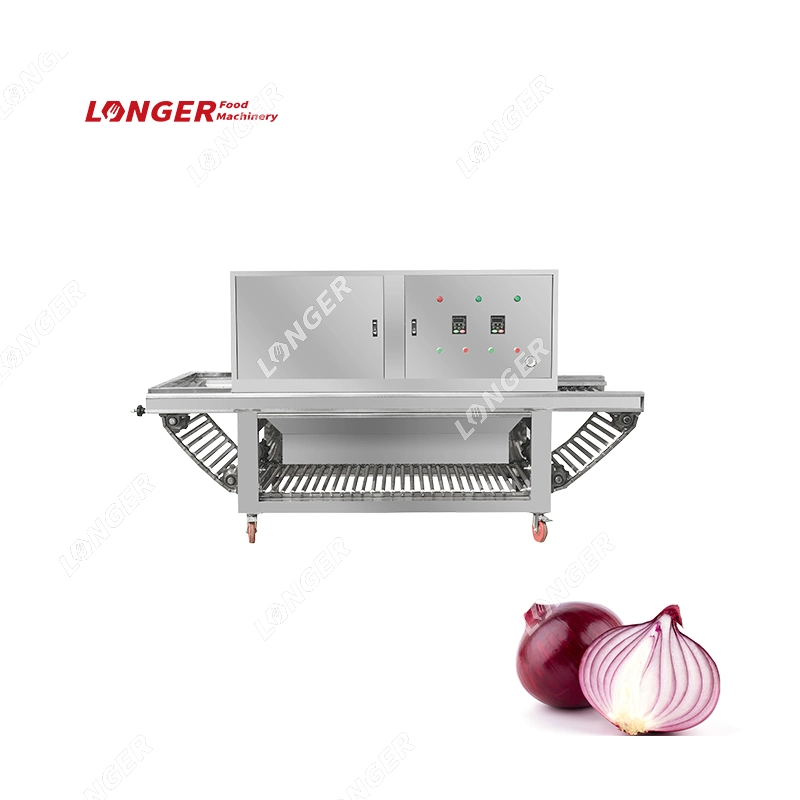 500-700kg/H Stainless Steel Full Automatic Onion Peeling Machine Skin Peeler for Sale