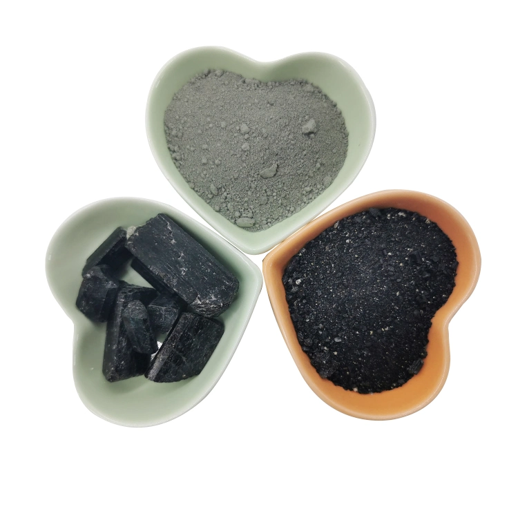 Black Tourmaline Powder Tourmaline Crystal with High quality/High cost performance for Sale