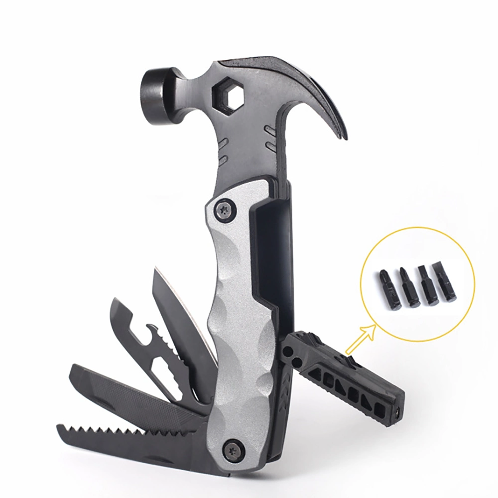 Multifunktions-Hammer Edelstahl Survival Hand-Werkzeug Outdoor Wyz21635