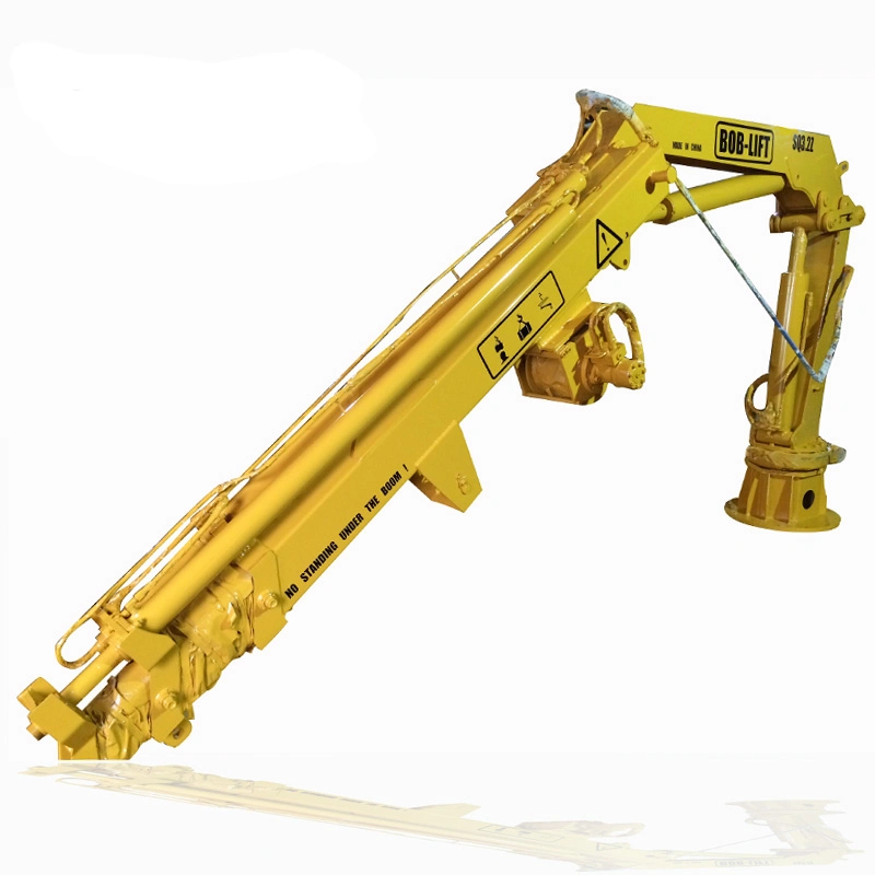 3 Ton Marine Deck Crane Electric Motor Hydraulic Crane Knuckle Boom Marine Manufacturer