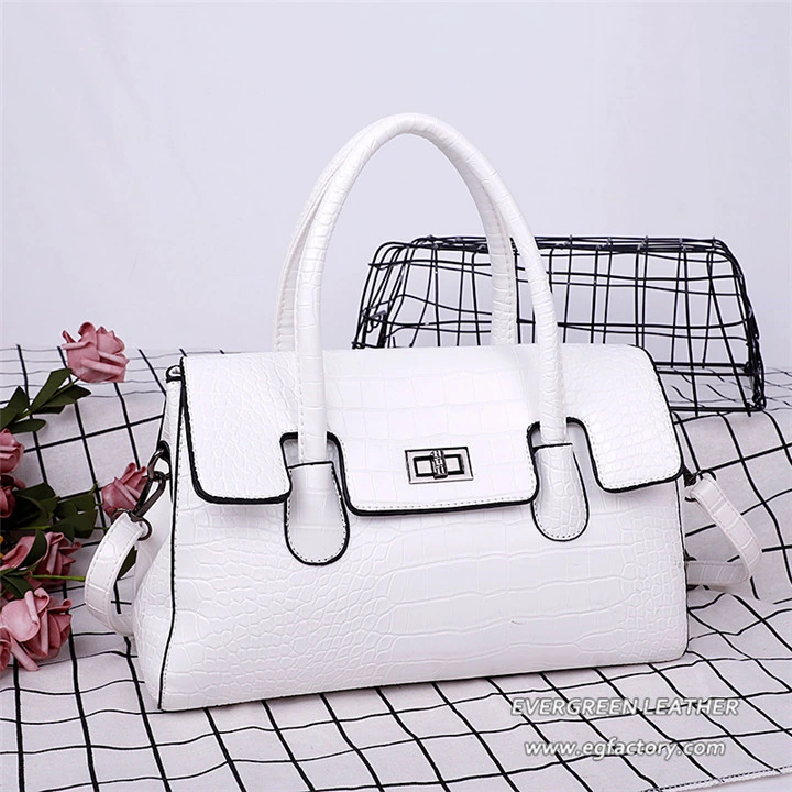 Vintage Style PU Leather Women Tote Bag Shoulder Handbag Wholesale/Supplier Sh918