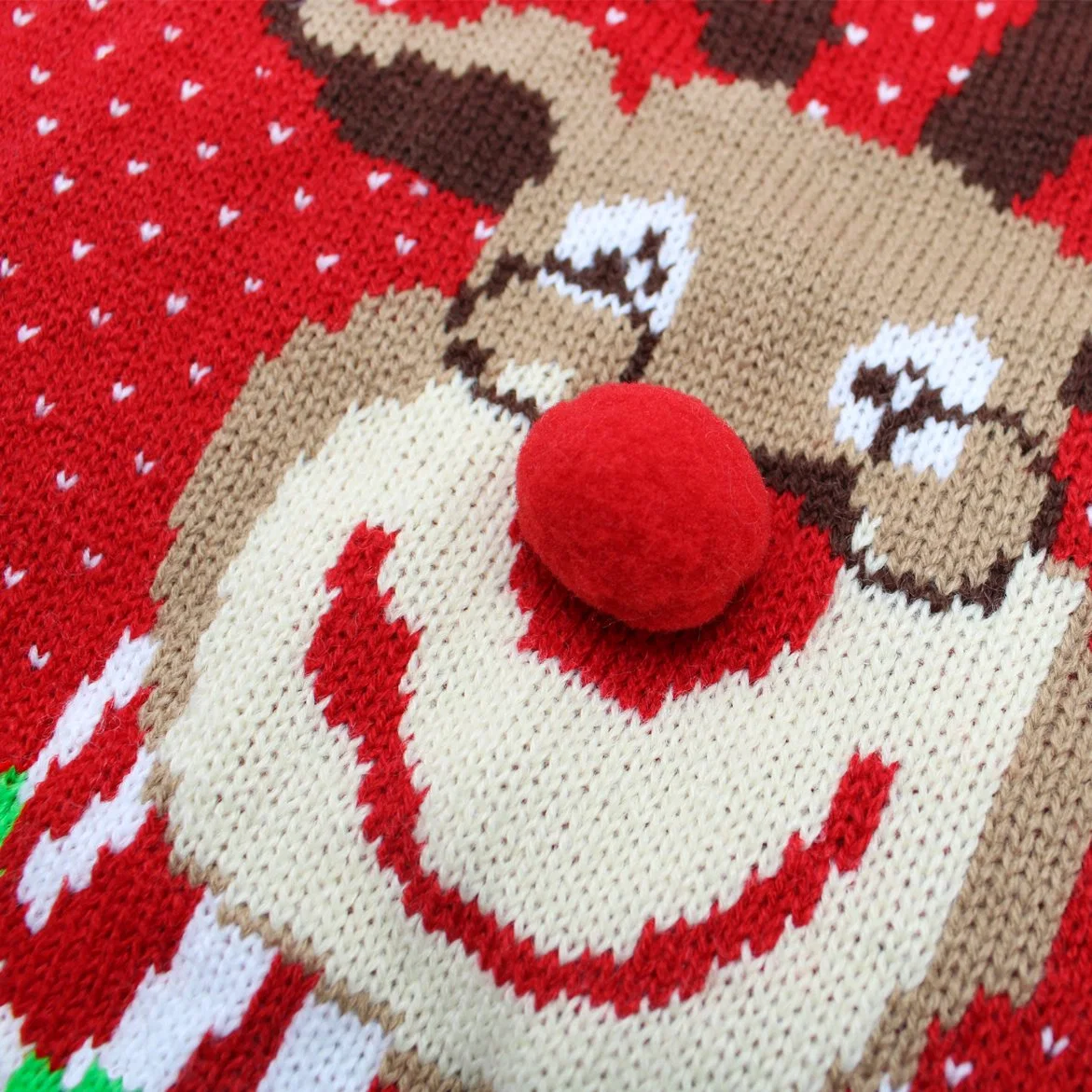 Personalisierbare Logo Gestrickte Haustier Weihnachtskleidung Hund Pullover