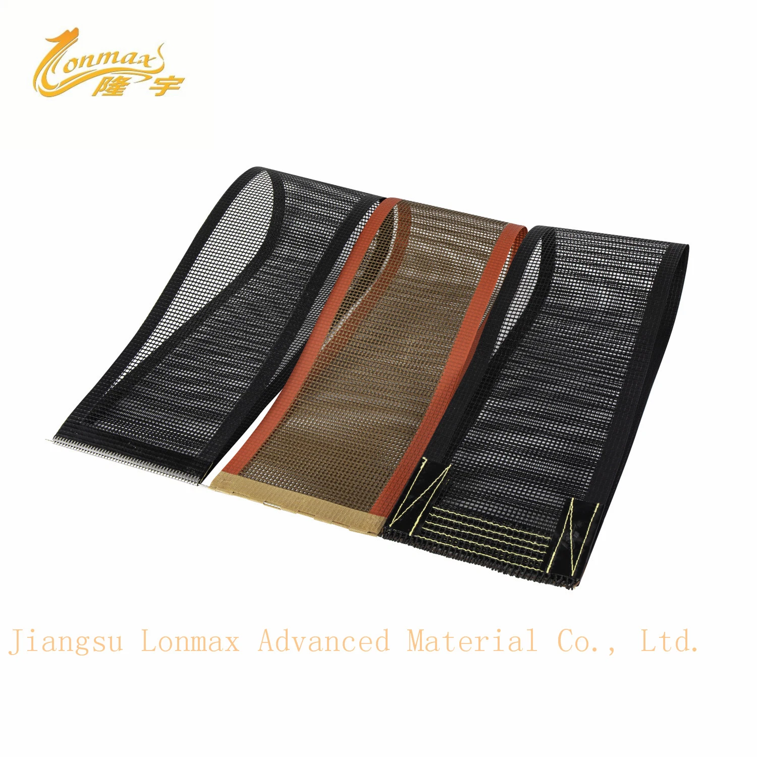 Leno Weaving PTFE Coated Fiberglass Mesh Conveyor Belt