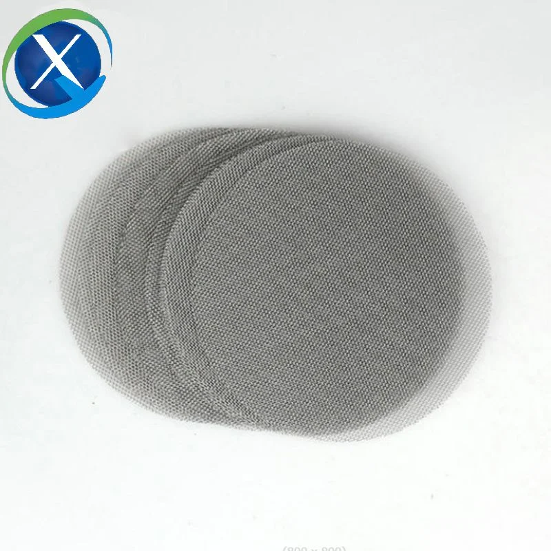 304/316L Stainless Steel Wire Mesh Round Disc for Filter