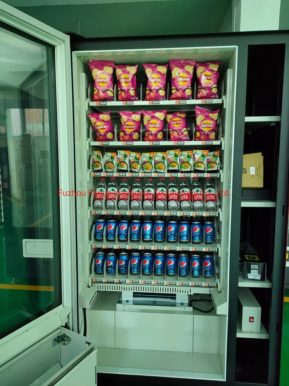 Big Automatic Self Vending Machine to Sell Packed or Box Candy