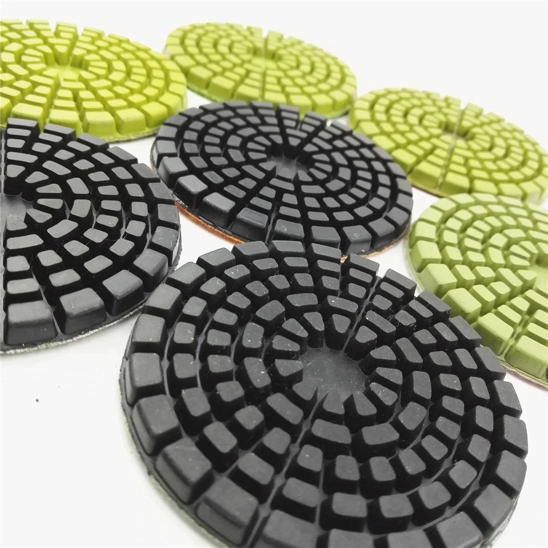 4'' 9mm Thickness Concrete Diamond Polishing Pads Polishing Tools for Granite