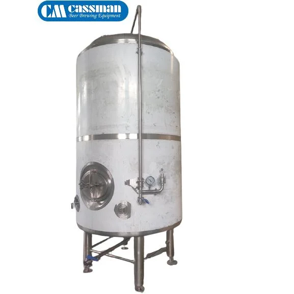 Cassman 2000L nueva condición de depósito de servir la cerveza de acero inoxidable