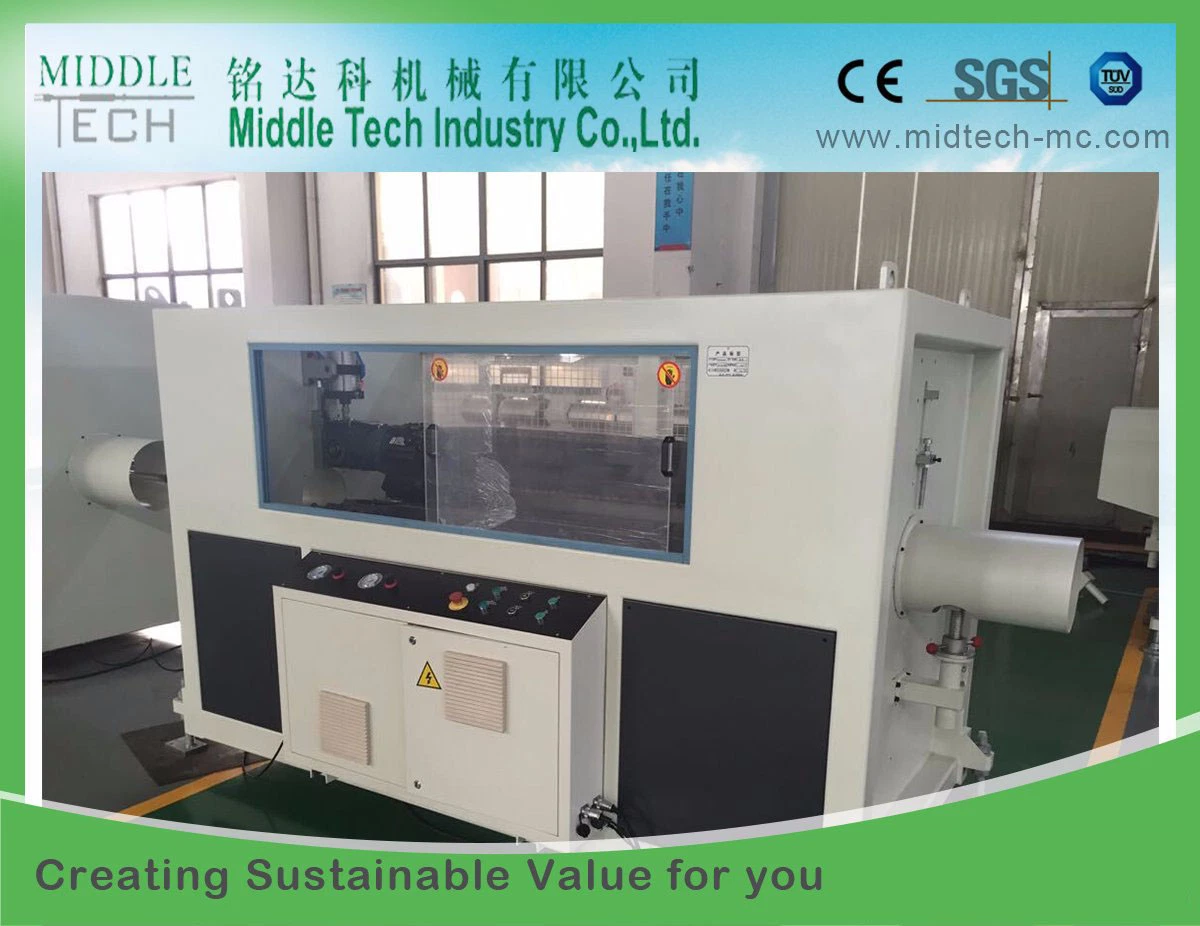 (China wholesale price) Plastic PE PP LDPE Dual Water/Gas Pipe Making Machinery