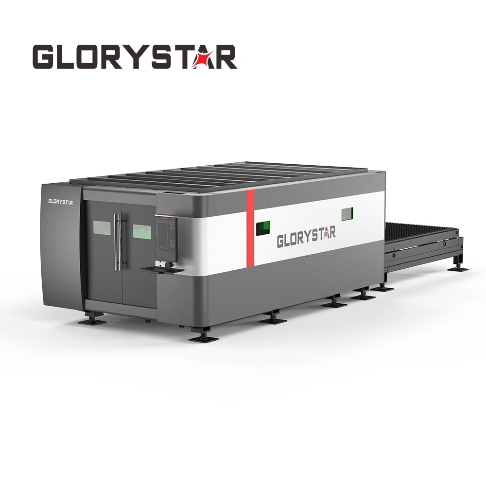 Optional Fiber Glorystar Packaged by Plywood 3000mm*1500mm Engraver Laser Cutting