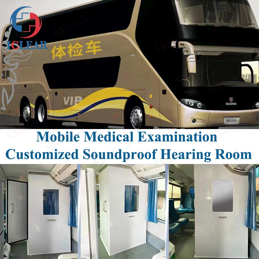 Mini Car-Loaded Mobile Soundproof Hearing Test Room Audiometric Booth