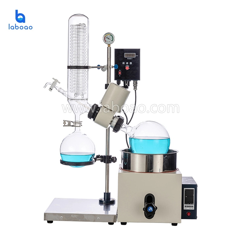 1-5L Vacuum Rotary Evaporator for Distillation in Chemical Laboratory