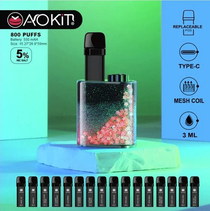 UK Zbood Daniel Vipo Vb Cube se Inhalations Pack Pods Moki eléctrico cigarrillo Aokit Drift Star dispositivo sólo desechable VAPE