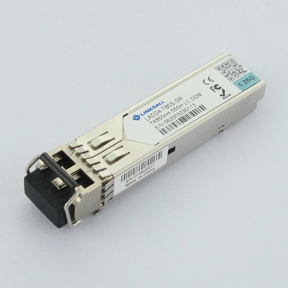 HP SFP-1,25G-SX-kompatible 1000BASE-SX SFP 850nm 550m Dom LC MMF Transceiver-Modul