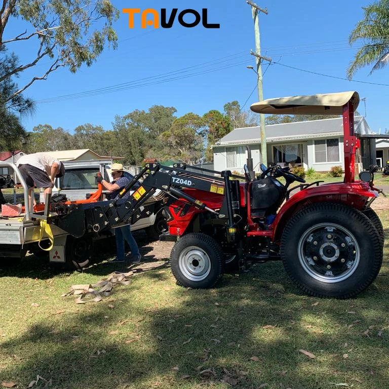 Tratores de pequena fazenda chinês 25HP 30HP 45HP 50HP Agricultura Preço 4X4