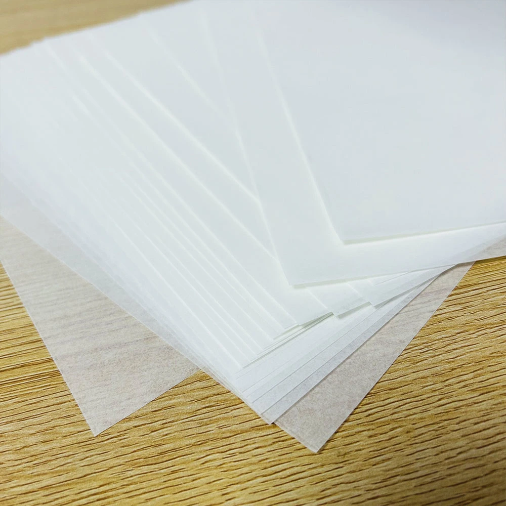 Sandwich Food Packaging Wax Tissue Paper Printed Greaseproof Paper Silicone Digital Printing Virgin Baking Paper Coated 220*300mm