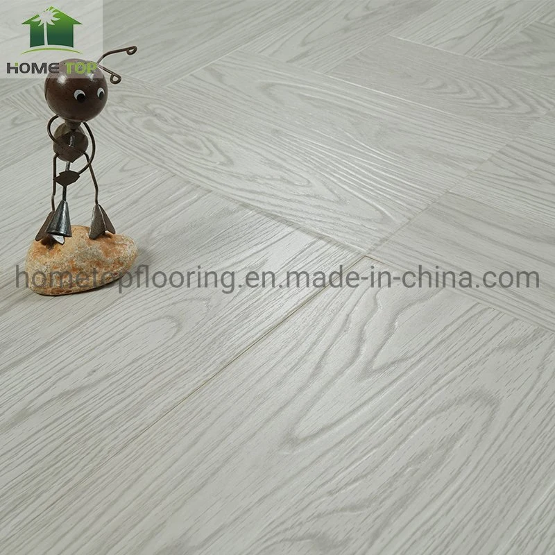 12 mm madeira decoração materiais cozinha Quarto Piso Madeira azulejos Elf Piso laminado branco carvalho lavado