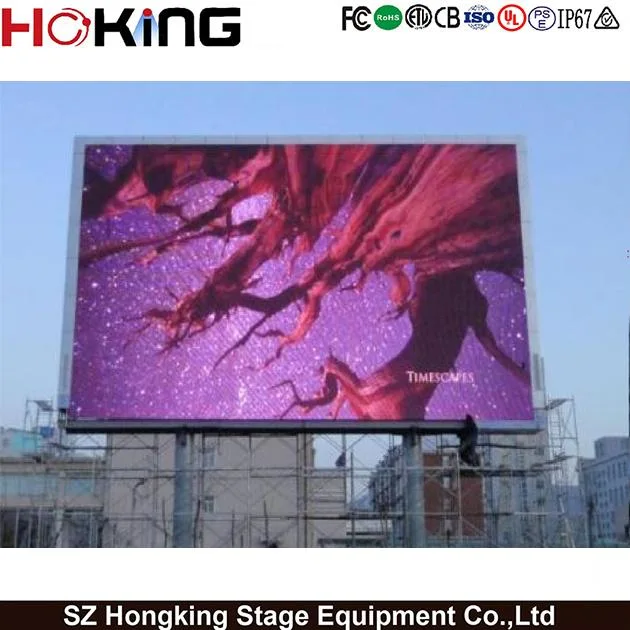 Curved Outdoor Signage Outdoor P10 Advertising LED Digital Display