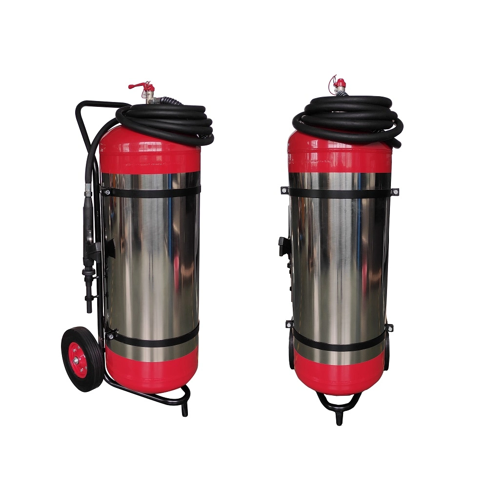 Best Price SUS304 Stainless Steel Trolley Fire Extinguisher