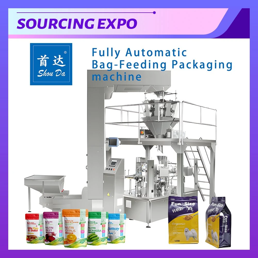 High Accuracy Premade Bag Packaging Dried Meat Beef Jerky Packing Machine