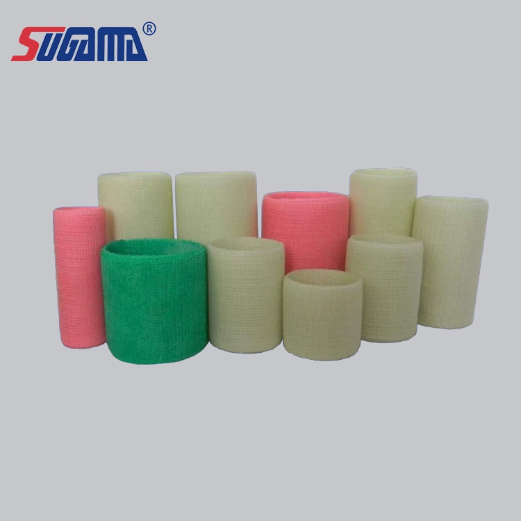 Medical Disposable Bandages Colorful Orthopedic Fiberglass Casting Tape