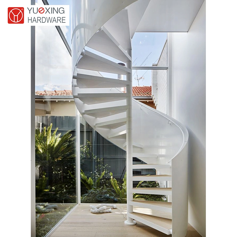Компактные и эффективные шаги для небольших жилых пространств Надежное компактное спиральная лестница