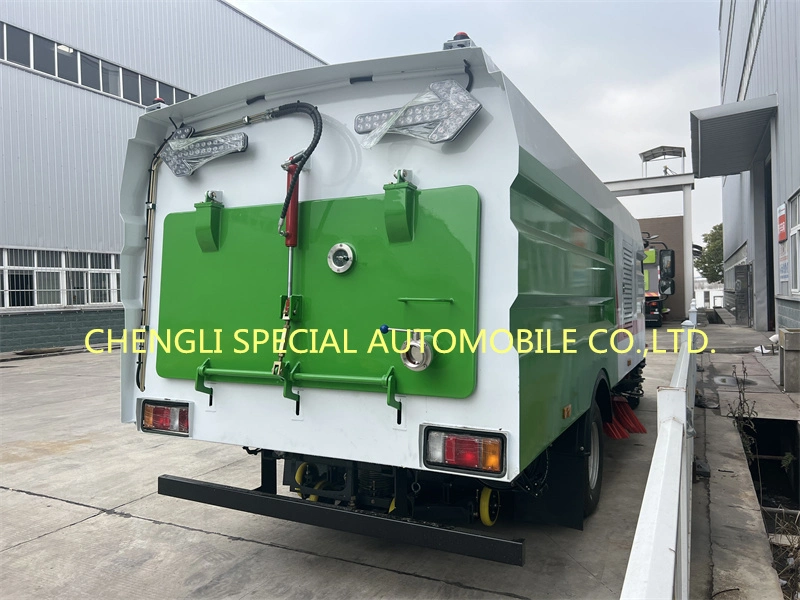 I-Suzu 100p Elf 130HP 4000liter Water Tank Road Sweeper Truck with High Pressure Pump