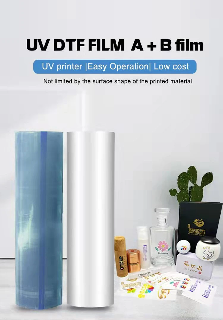 Glue UV Dtf Film Ab Film Transfer UV Printing