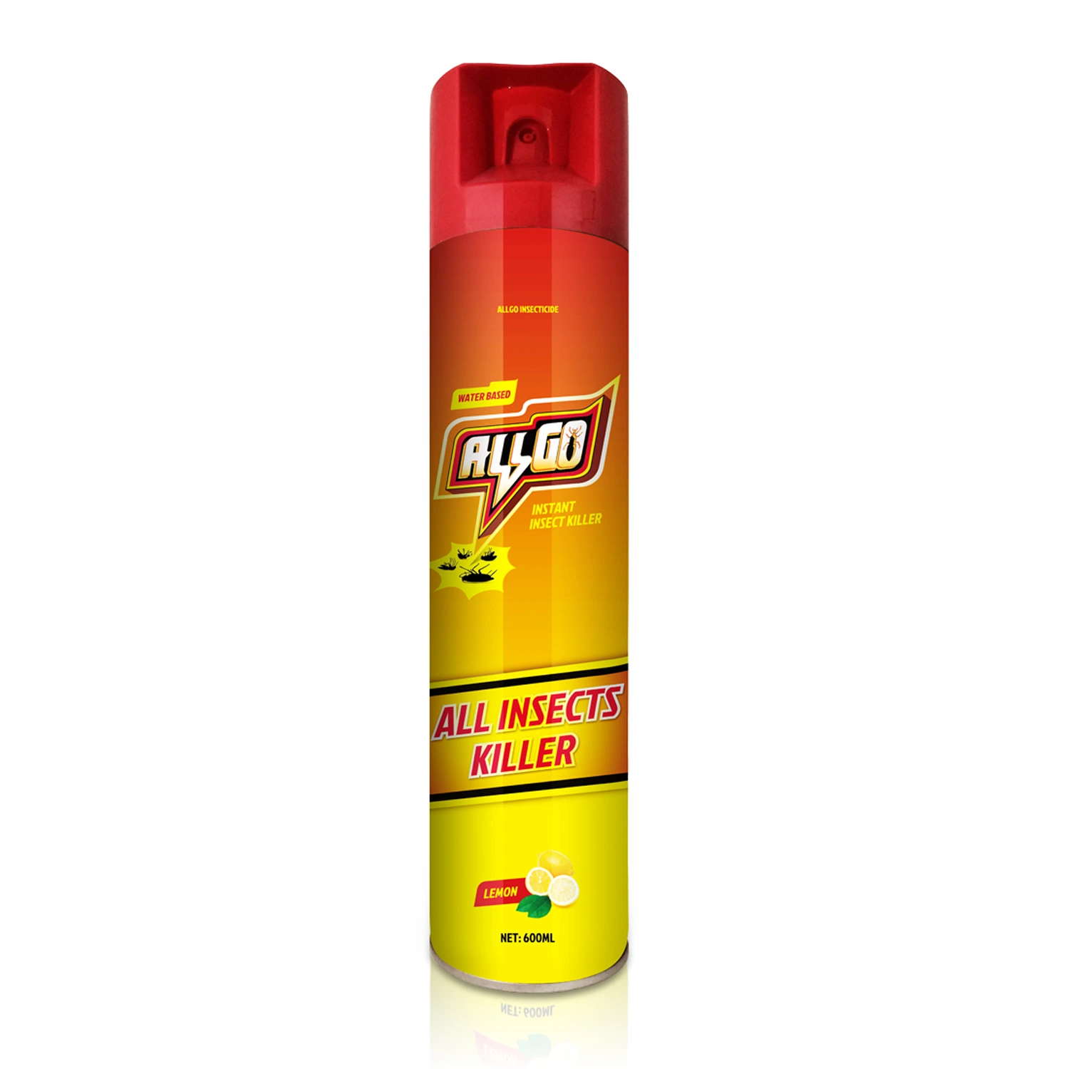 Marca OEM volando y rastreros insectos Aerosol Spray Insecticida Piretrina Cucaracha Killer