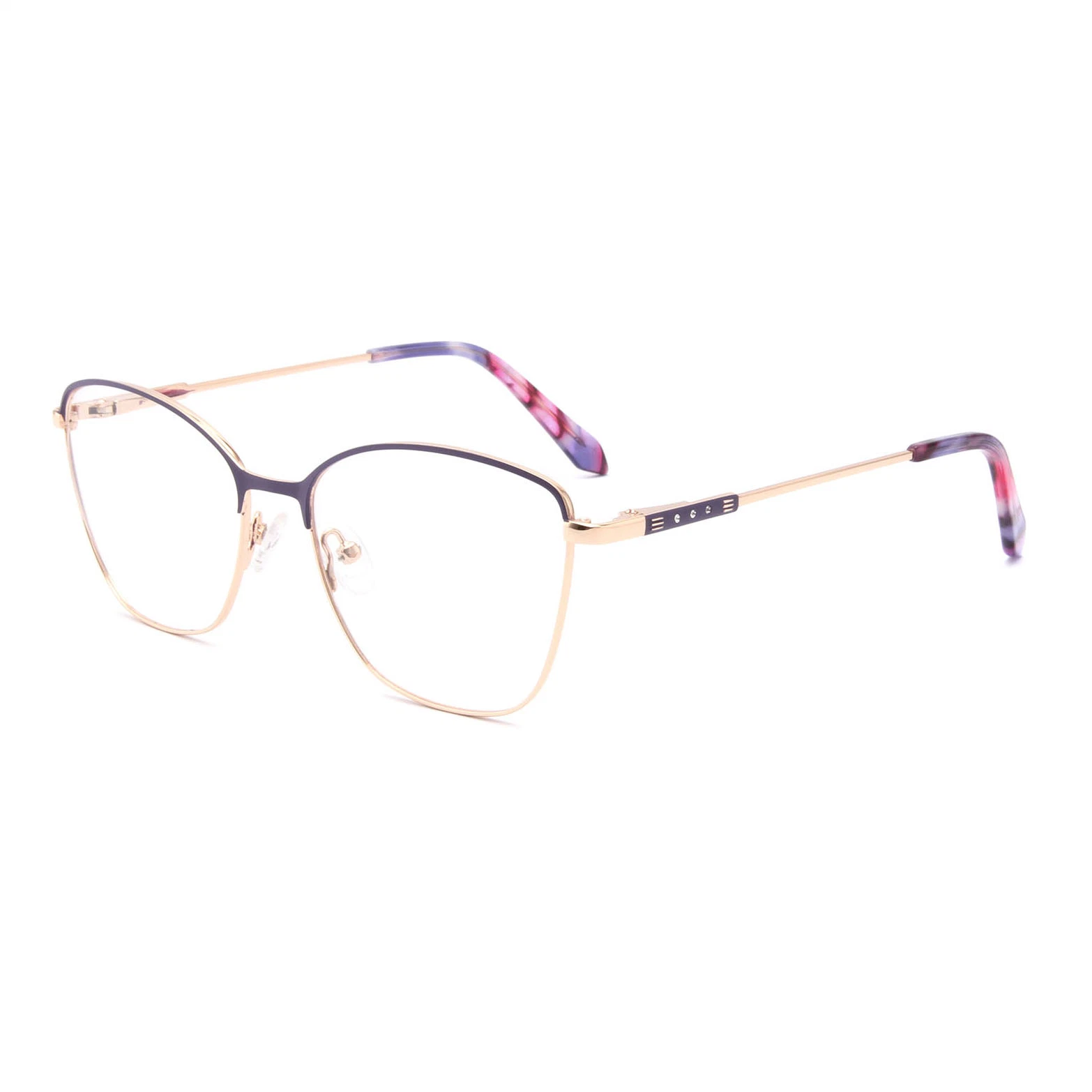 Newest Fashion Model Two Color Metal Lovely for Women Vintage Optical Frame