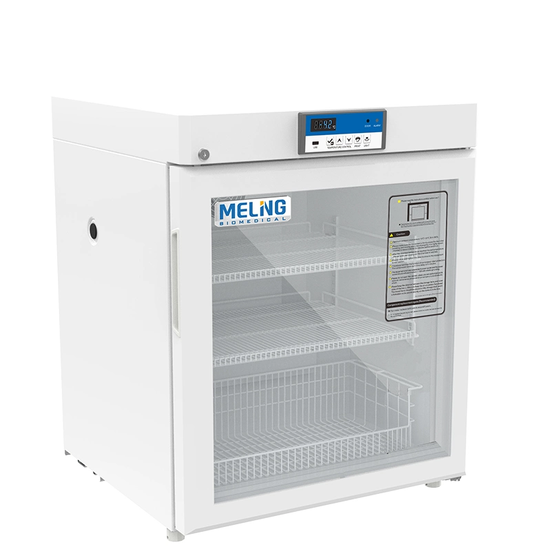 Meling 2~8c 130L Mini Refrigerador Médico de Farmacia de Vacunas Biomédicas de Laboratorio Bajo Mostrador.