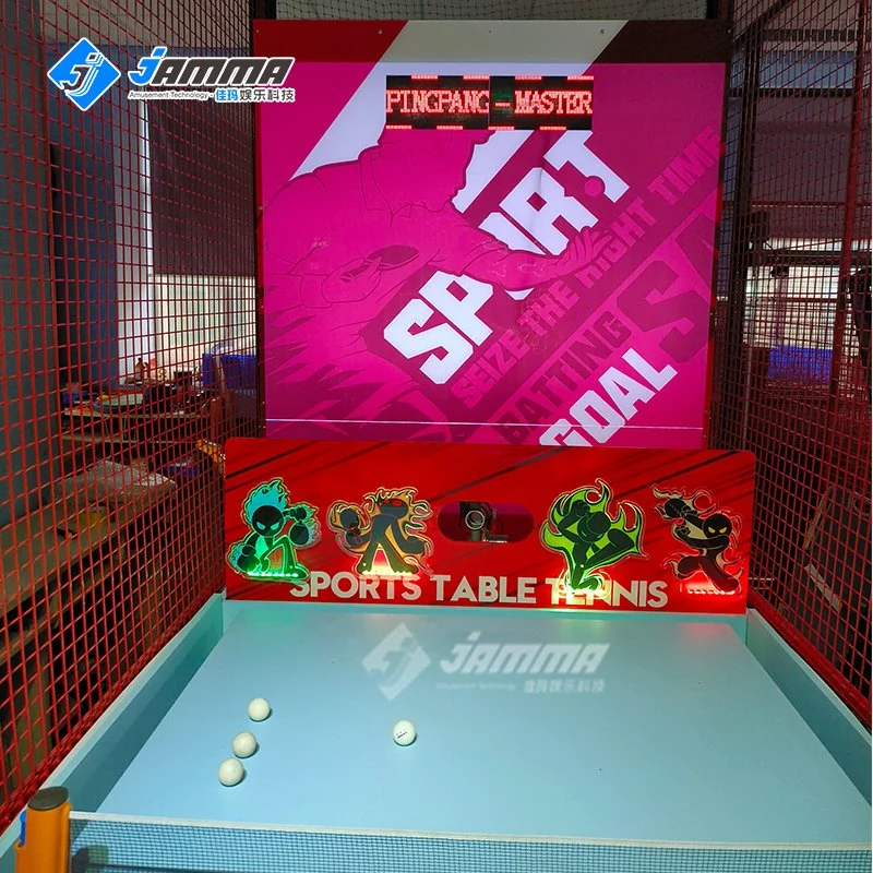 Amusement Technology Indoor Ar Table Tennis Ping Pong Game Simulator Machine
