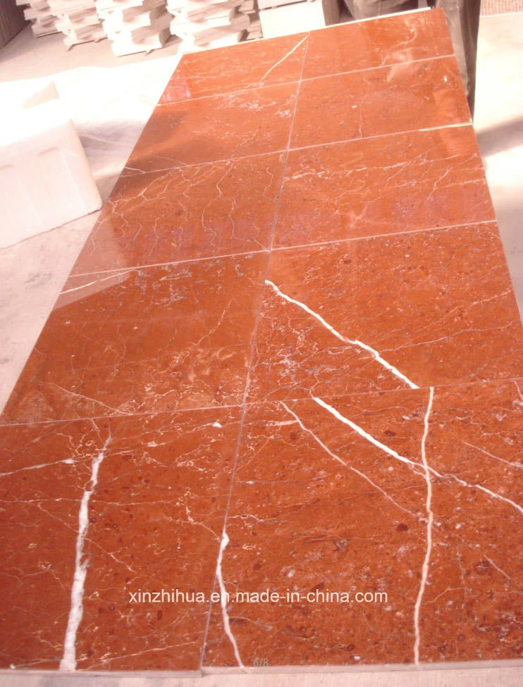 Building/Decoration Material Rosso Alicante Marble Tiles/Slabs for Flooring/Wall Covering/Countertops