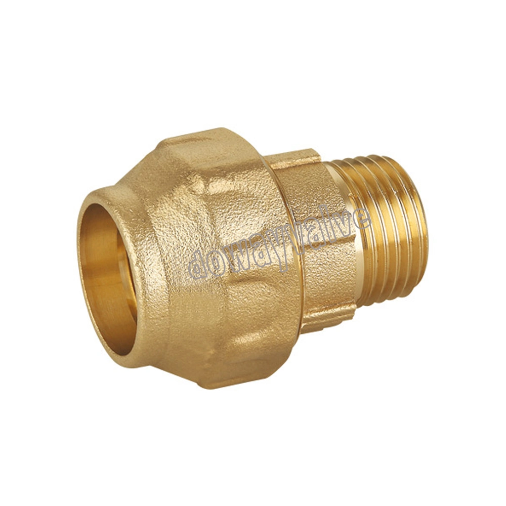 M X C Elbow Brass Compression Fitting for PE Pipe