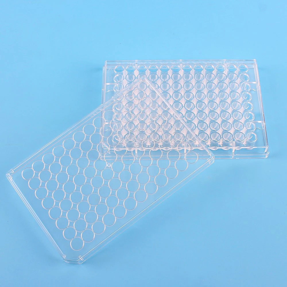 CE Approved Lab Supplies 96-Well Tissue Treated Multiwell Plastic Attached Cell Culture Dish