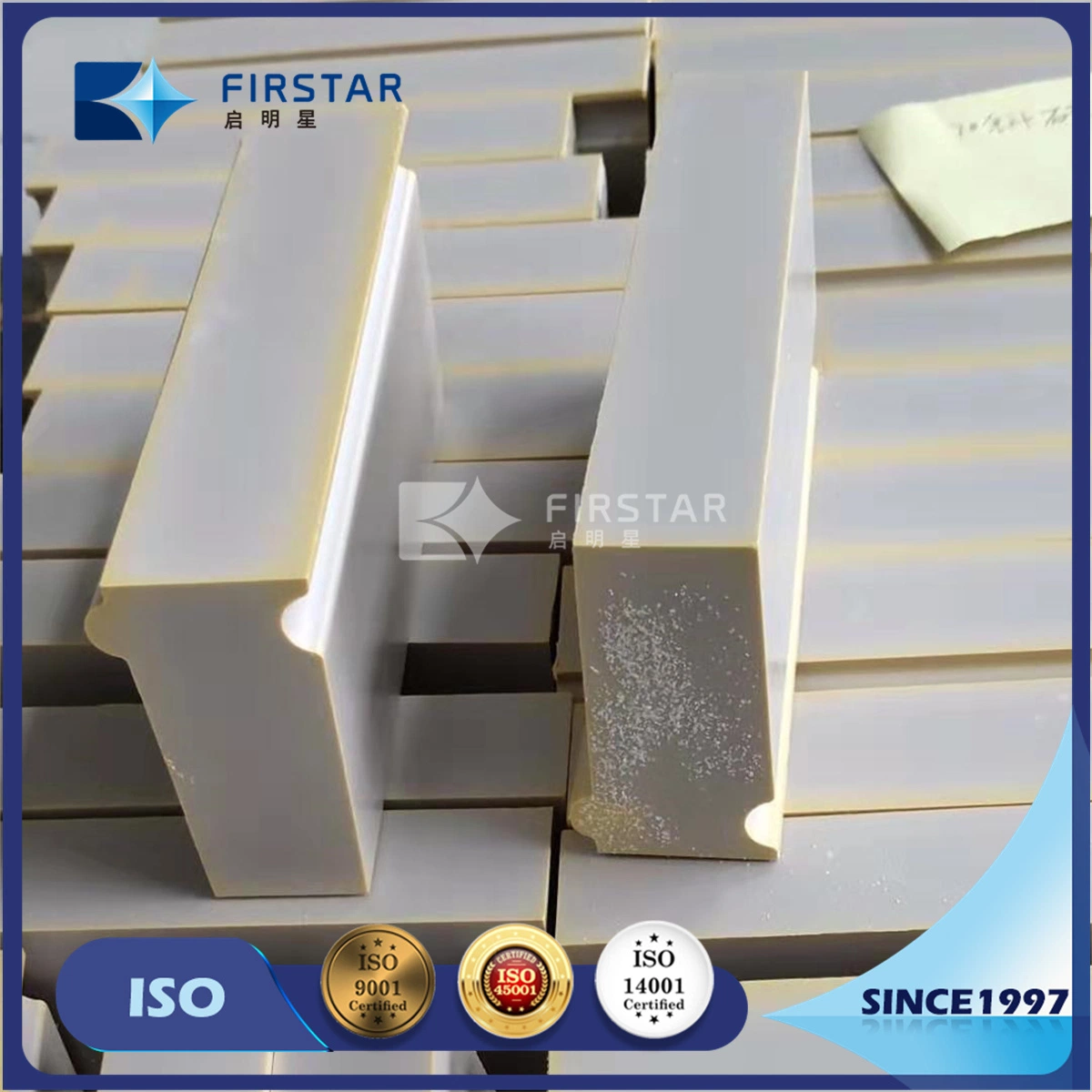 Density 6.0g/cm3 Zirconia Tiles and Zirconia Bricks for Ball Mill Liner