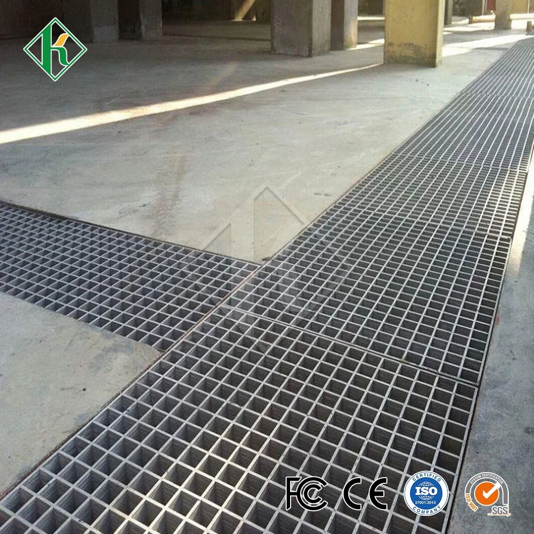 Kaiheng Galvanized Steel Grating Manufacturers Stainless Steel Trench Cover Plate China Anti-Theft Trench Drain Galvanized Grates
