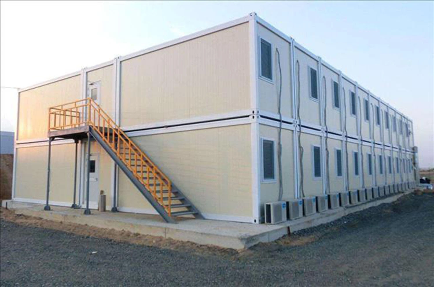 Customized and Convenient Assembly of Low-Cost Modular Residential Prefabricated Containers, Prefabricated Flat Packaging Buildings, Integrated Houses