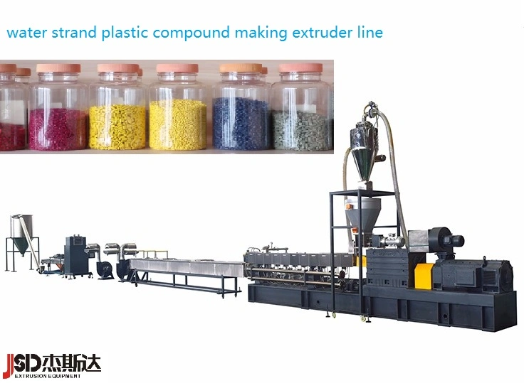 23 Fluorine Plastic PTFE Granulating Double Screw Extruder Co-Rotating Parallel Twin Screw Machine