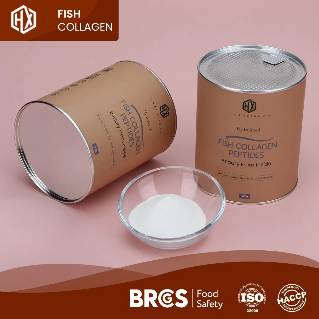 Taiwanmei China Supplier Buy Marine Collagen Powder Better Rated Collagen Peptides Extend Skin Cell Lifespan Ready to Ship Cod Skin-Fish Skin Collagen Peptides