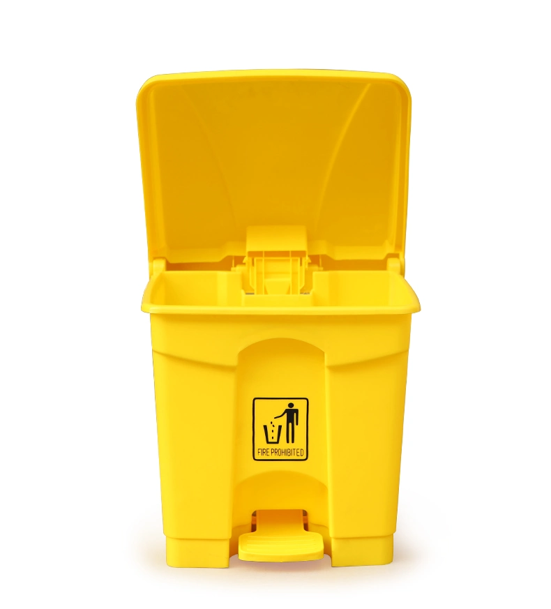 30liter Pedal Plastic Dustbin for Hospital/Aisle Use (KL-34)