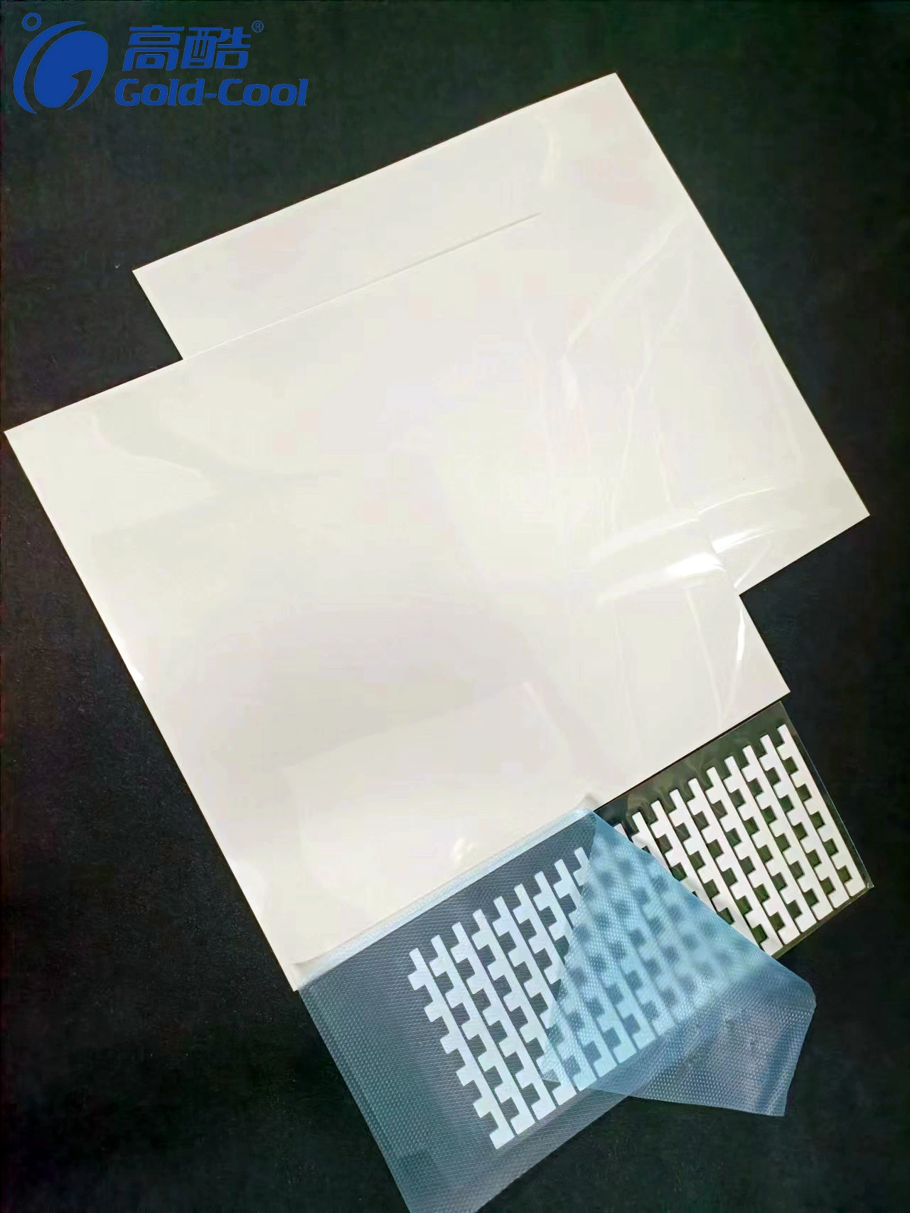 Soft High Thermal Conductivity Silicone Sheet LED LCD Screen Heat Dissipation Silicone Sheet