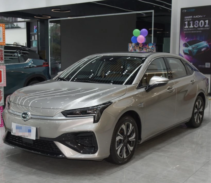 سيارة aion S Chinese Adults بنظام بدء تشغيل بدون آلة استشعار السيارات جديد بأربعة عجلات سيارات الطاقة الكهربائية