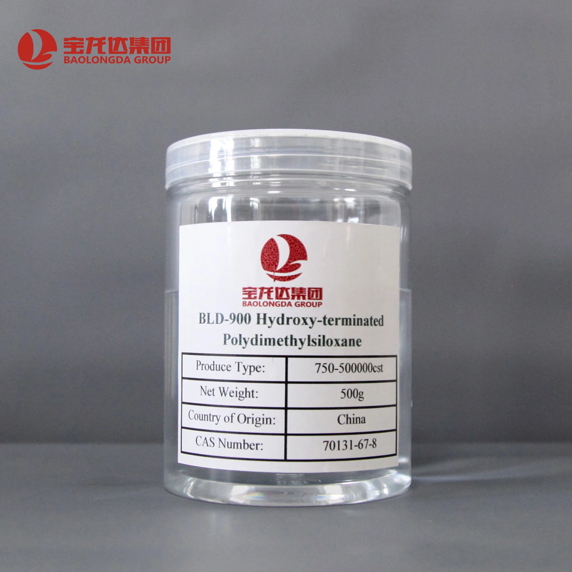 Hydroxy Silicone Oil Oh Polymer Silicone Oil 10000cst 80000cst for Silicone Sealant CAS 70131-67-8